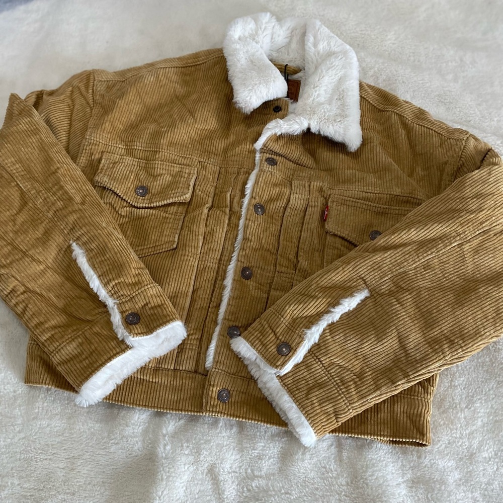 Levis vintage heritage sherpa jacket